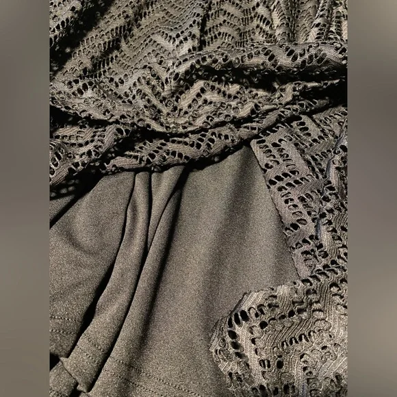 NWOT Streetwear Society Black Lace Dress - Picture 4 of 4